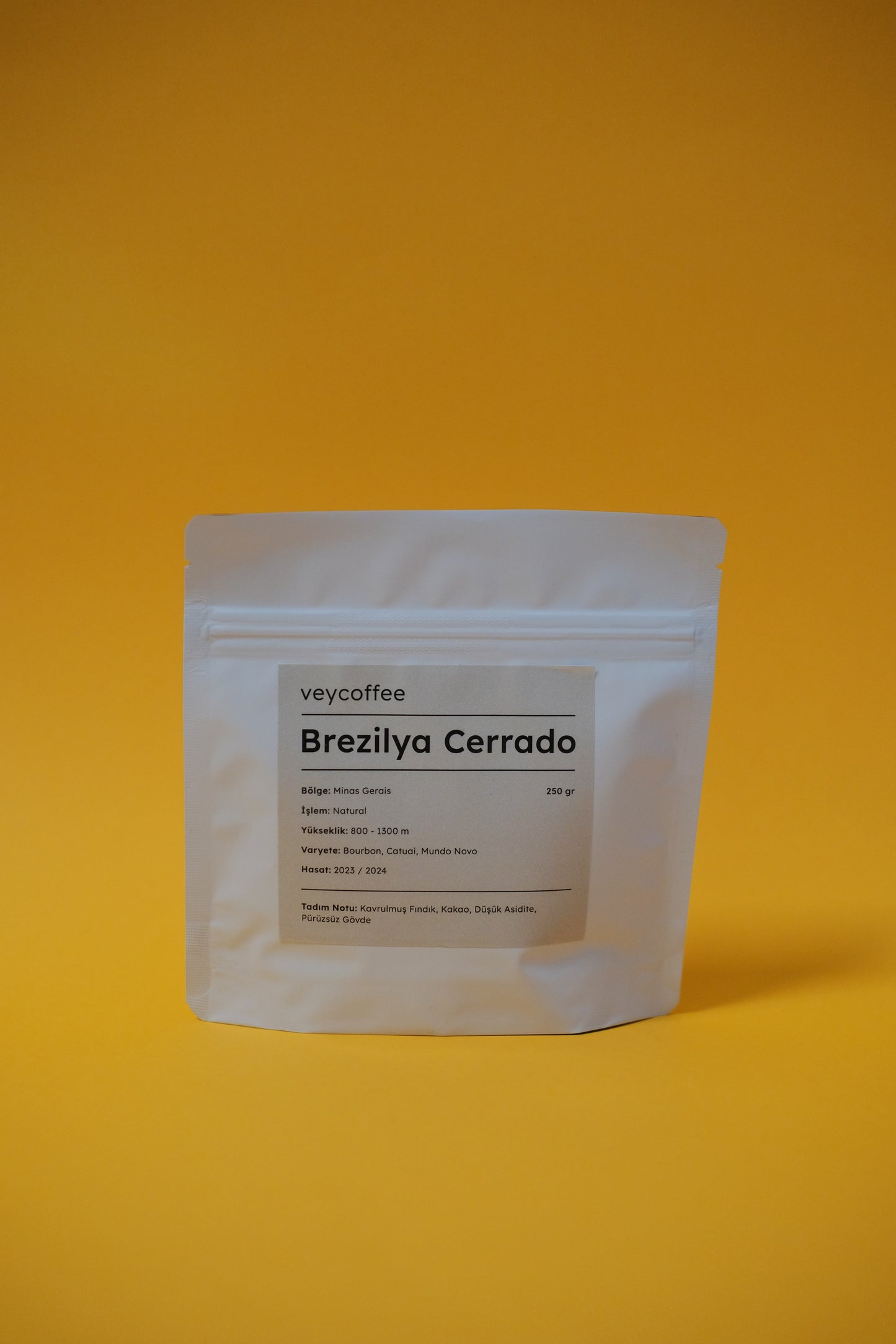 Brezilya Cerrado Natural Kahve Çekirdeği