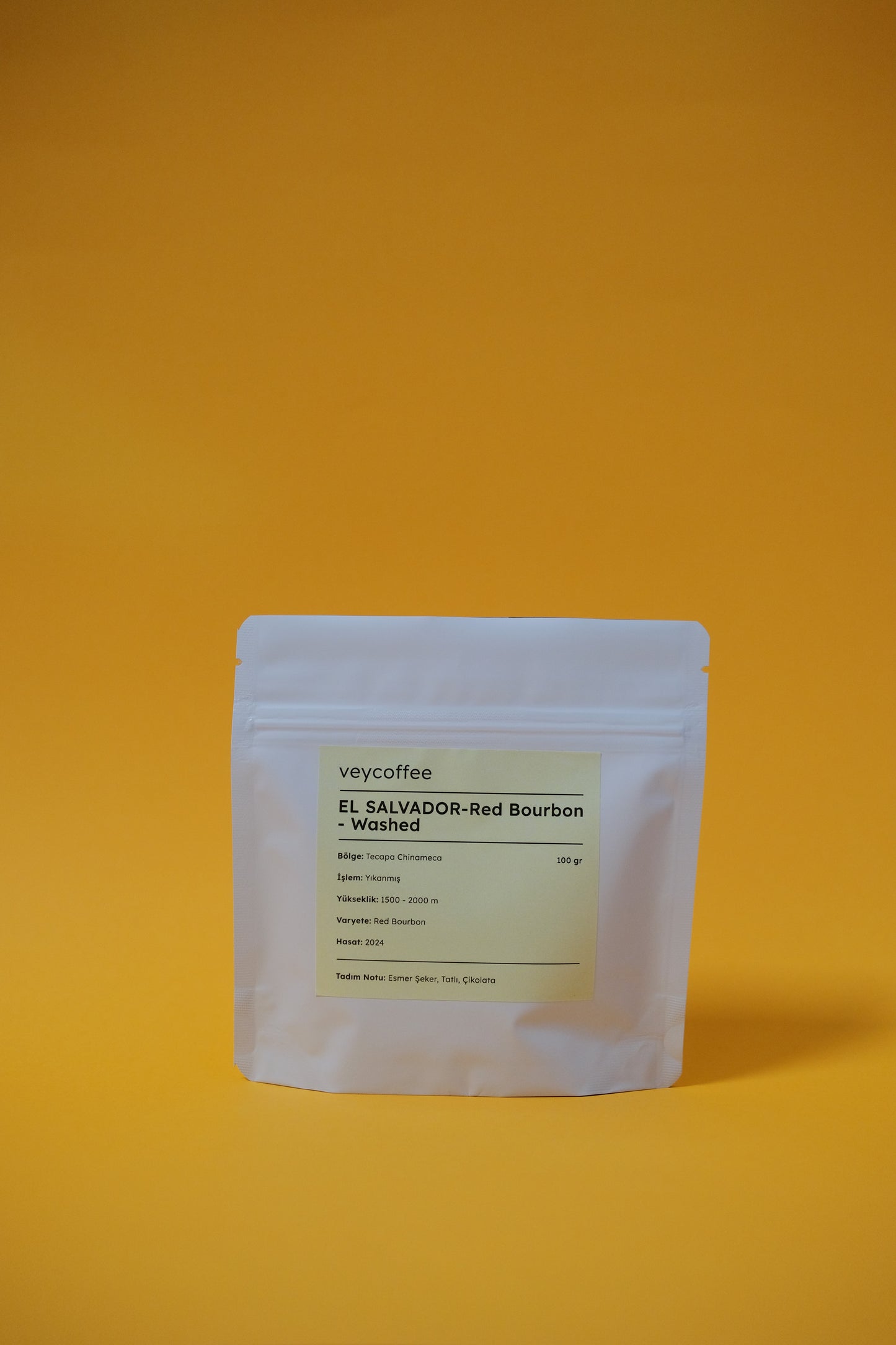El Salvador Red Bourbon Yıkanmış Kahve Çekirdeği
