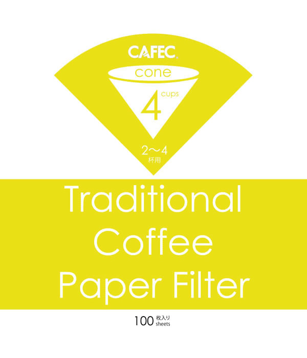 CAFEC Traditional Filtre Kağıdı CUP4 100’lü