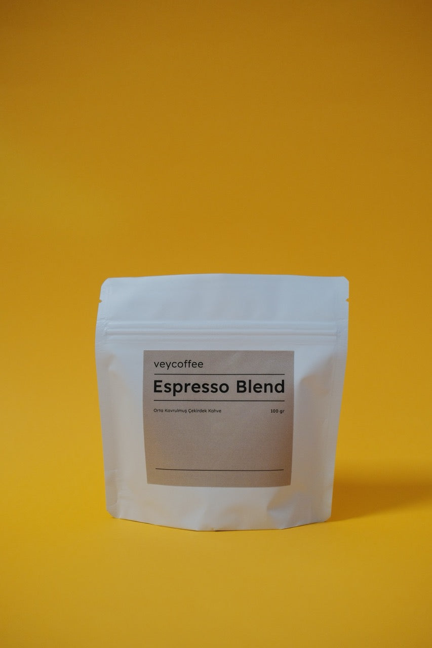 Vey Coffee Espresso Blend - Orta Kavrulmuş çekirdek Kahve