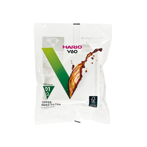 Hario V60-01 Dripper Filtresi 100 Adet