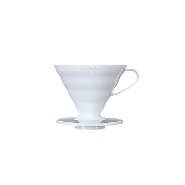 Hario V60-02 Dripper – Plastik Kahve Demleme Ekipmanı
