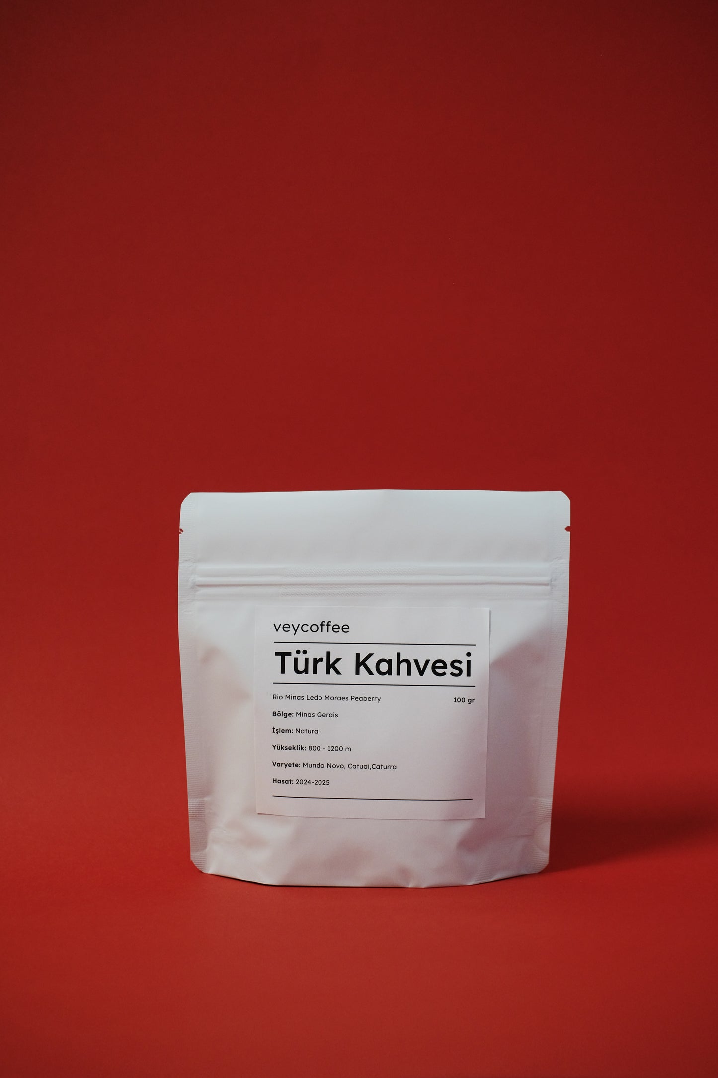 Türk Kahvesi - Brezilya Rio Minas Peaberry Natural