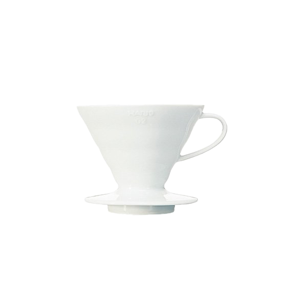 Hario V60-02 Seramik Dripper – Kahve Demleme Ekipmanı